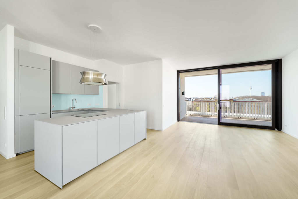 Architekturfotografie Schweiz -Apartment Interieur und Aussenaufnahmen